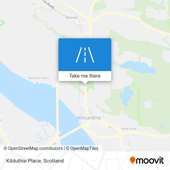 Kilduthie Place map