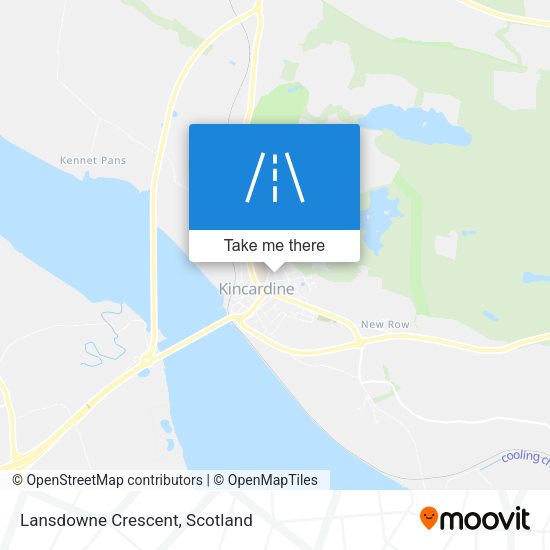 Lansdowne Crescent map