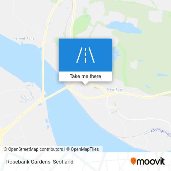 Rosebank Gardens map
