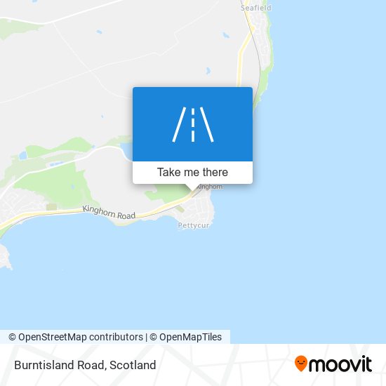 Burntisland Road map