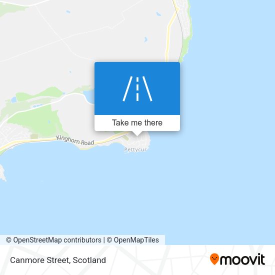 Canmore Street map