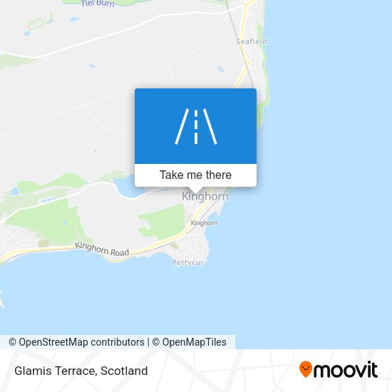 Glamis Terrace map