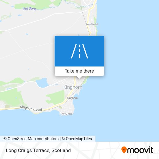 Long Craigs Terrace map