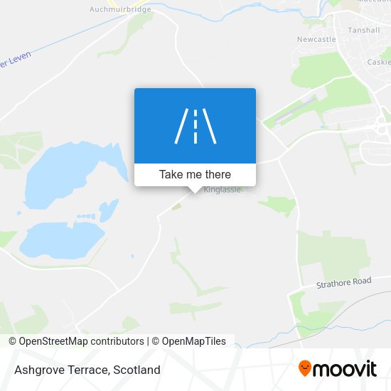 Ashgrove Terrace map