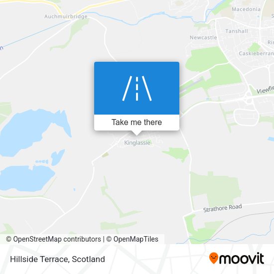 Hillside Terrace map