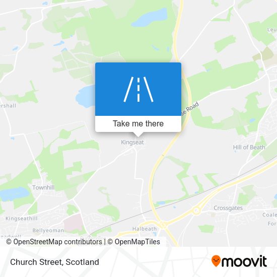 Church Street map