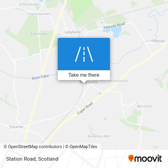 Station Road map