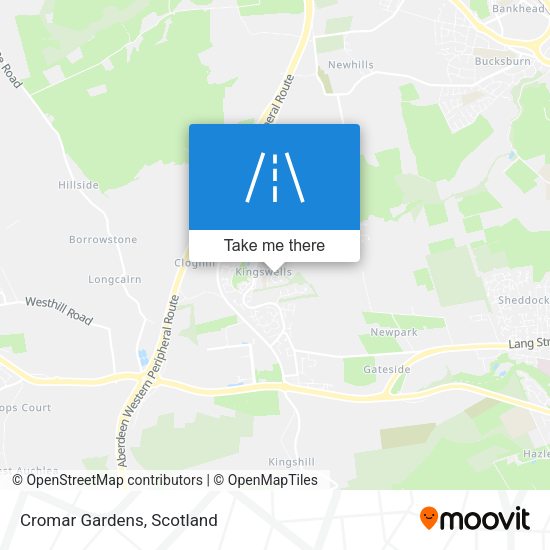Cromar Gardens map