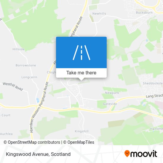 Kingswood Avenue map