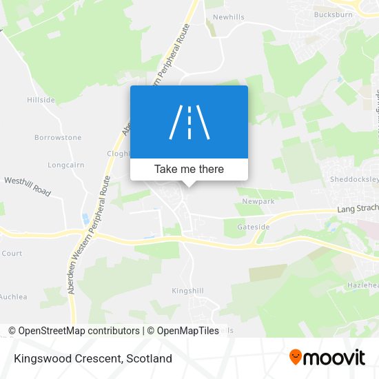 Kingswood Crescent map