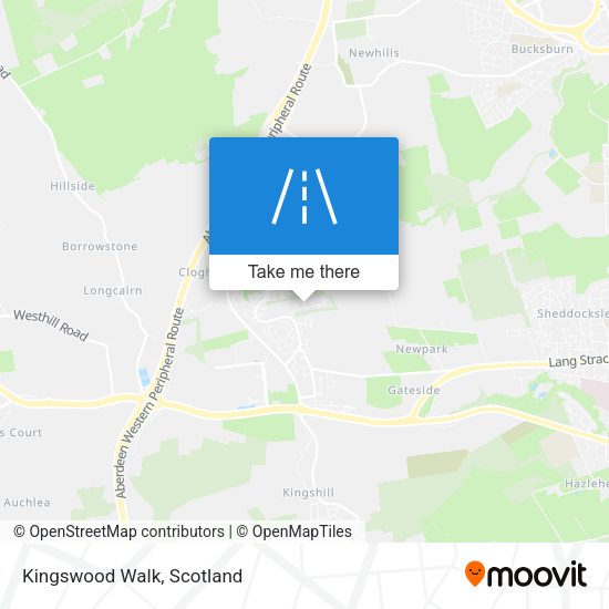 Kingswood Walk map