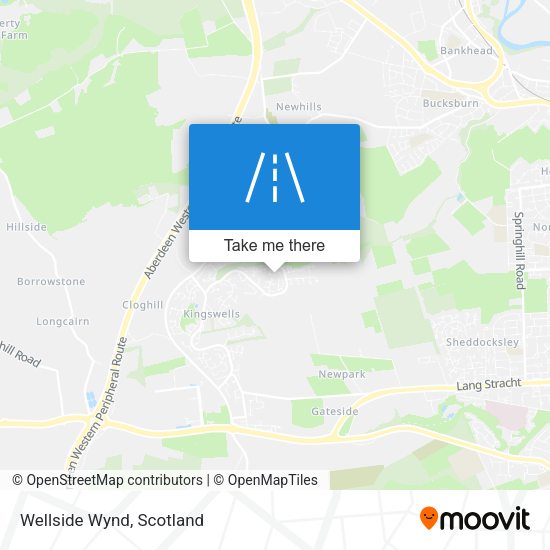 Wellside Wynd map