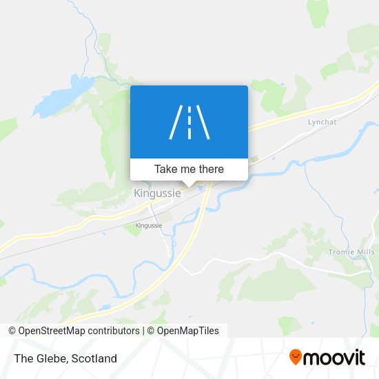 The Glebe map