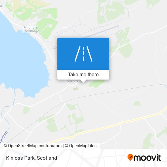 Kinloss Park map