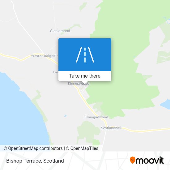 Bishop Terrace map
