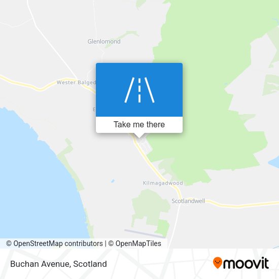 Buchan Avenue map