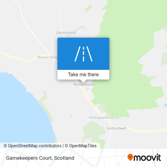 Gamekeepers Court map