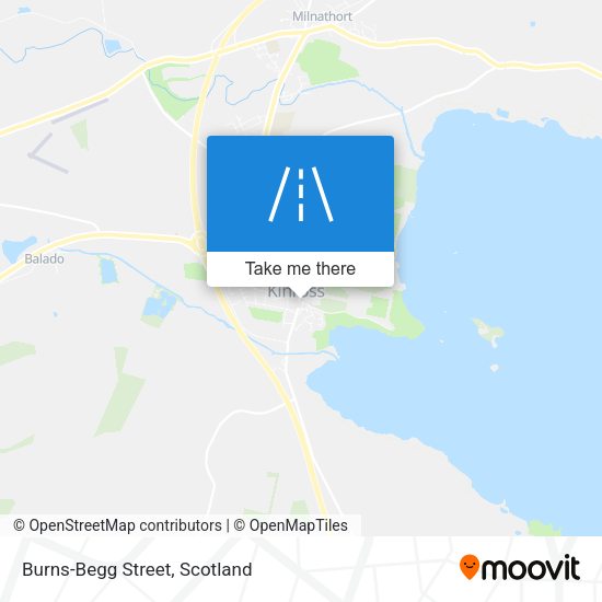 Burns-Begg Street map
