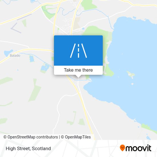High Street map