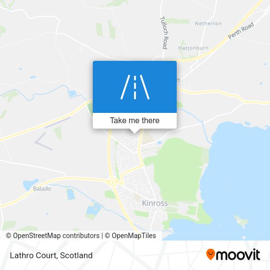 Lathro Court map