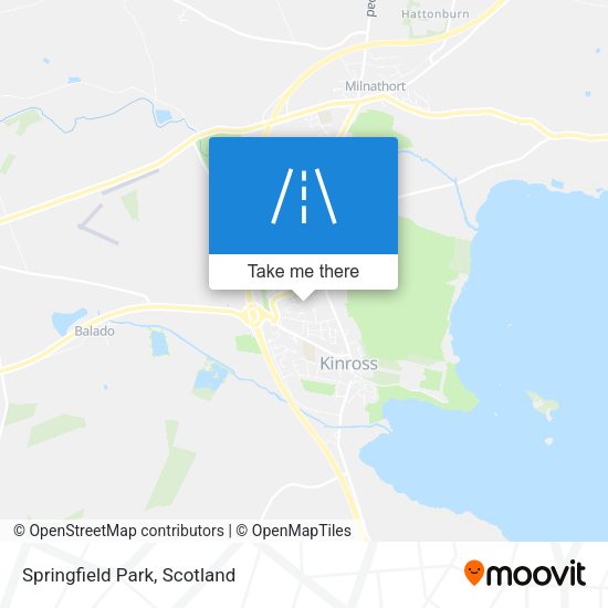 Springfield Park map