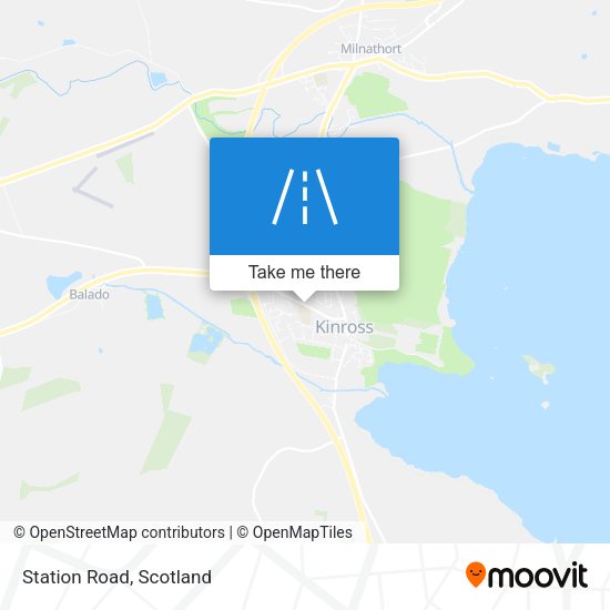 Station Road map