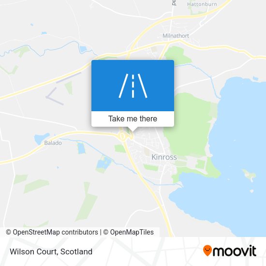 Wilson Court map