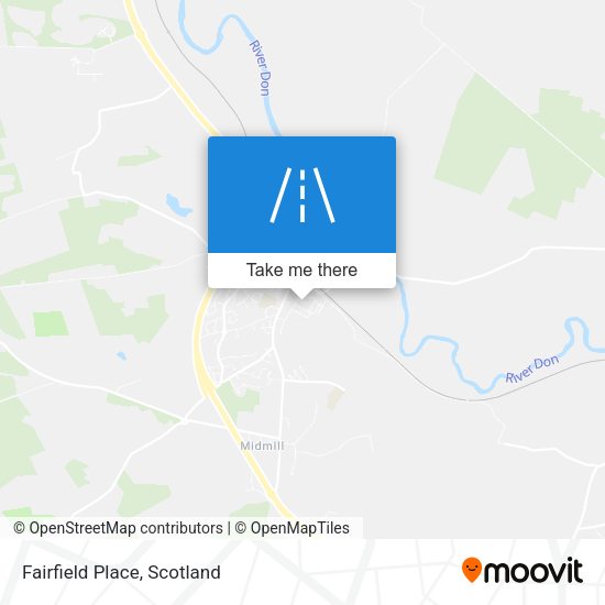 Fairfield Place map