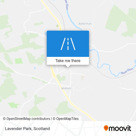 Lavender Park map