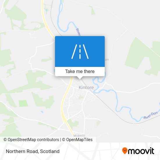Northern Road map