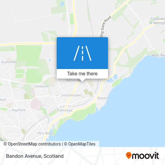 Bandon Avenue map