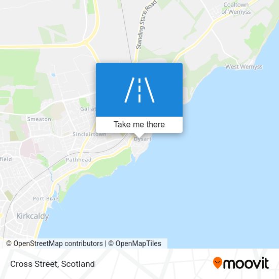 Cross Street map