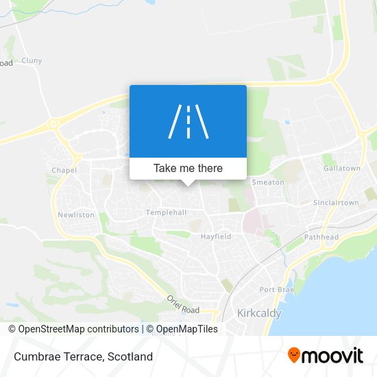 Cumbrae Terrace map