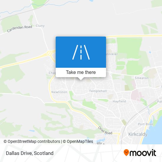 Dallas Drive map