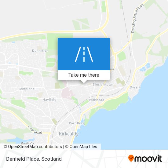 Denfield Place map