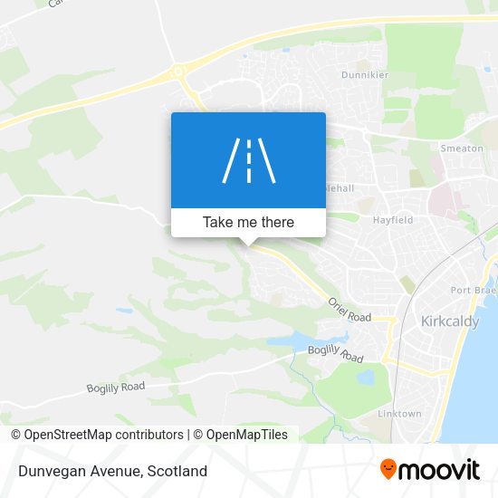 Dunvegan Avenue map