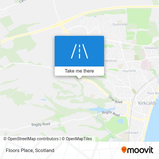 Floors Place map