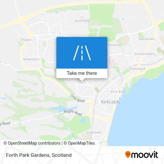 Forth Park Gardens map