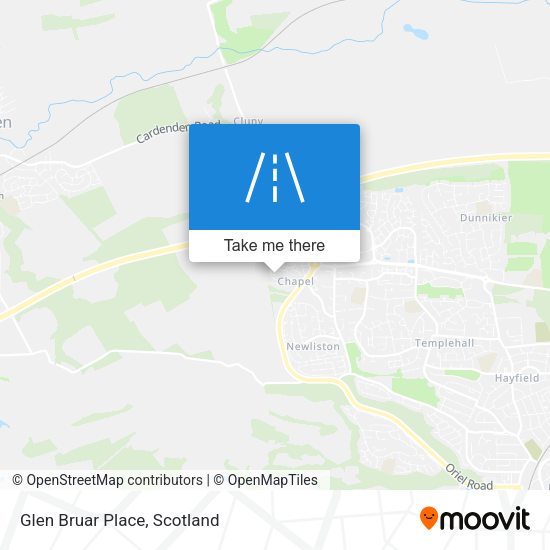 Glen Bruar Place map