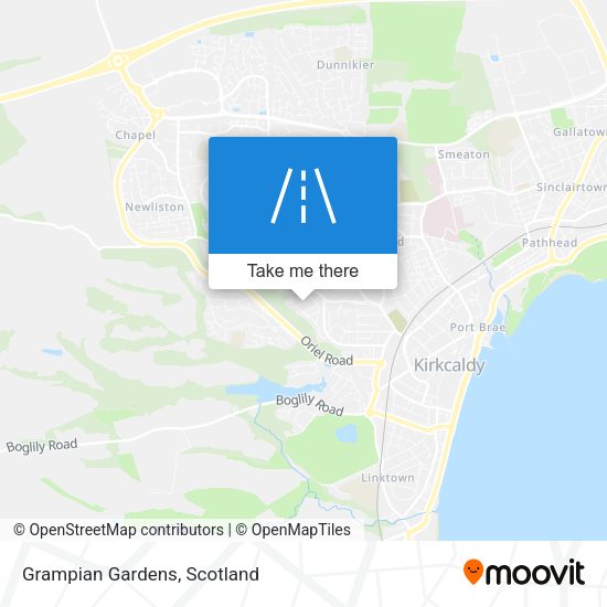 Grampian Gardens map