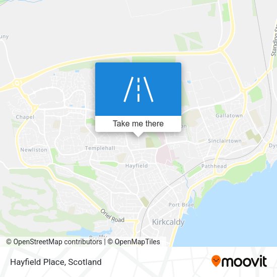 Hayfield Place map