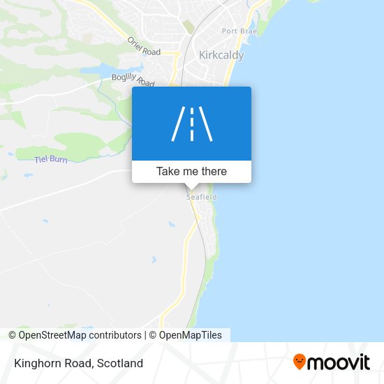 Kinghorn Road map