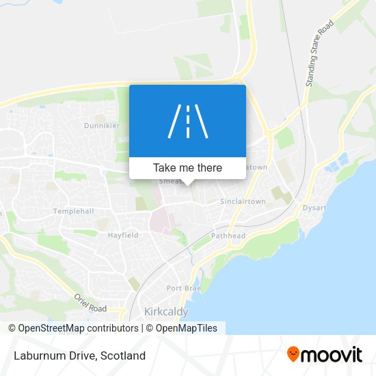 Laburnum Drive map