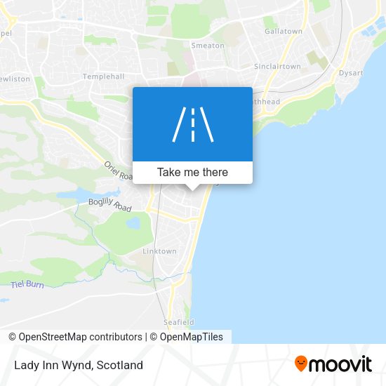 Lady Inn Wynd map