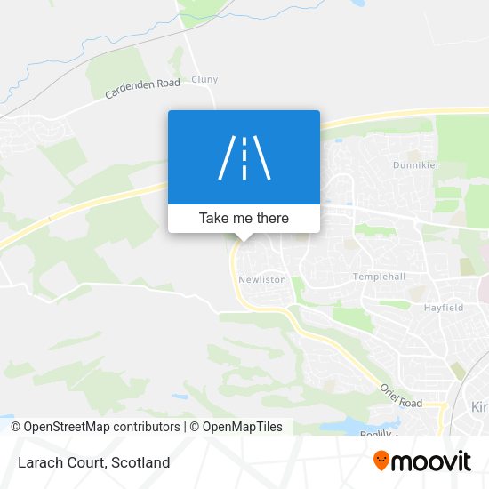 Larach Court map