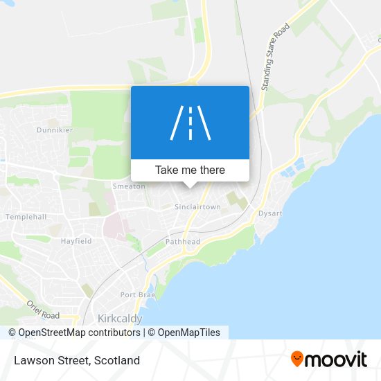 Lawson Street map
