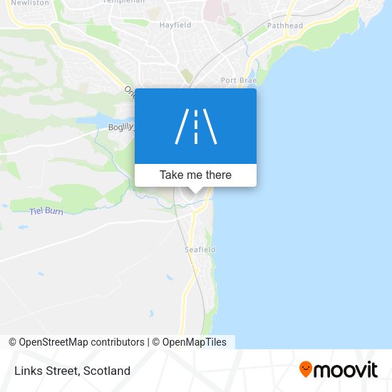 Links Street map