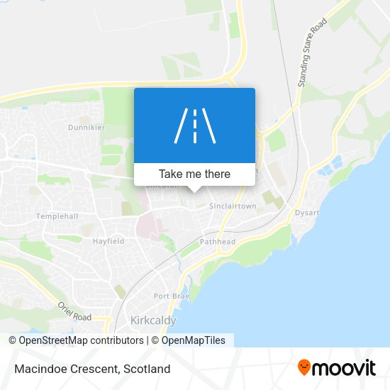 Macindoe Crescent map