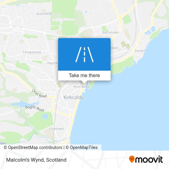 Malcolm's Wynd map