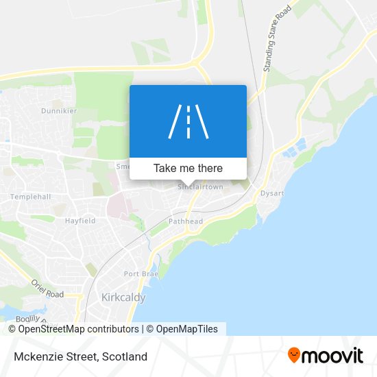 Mckenzie Street map